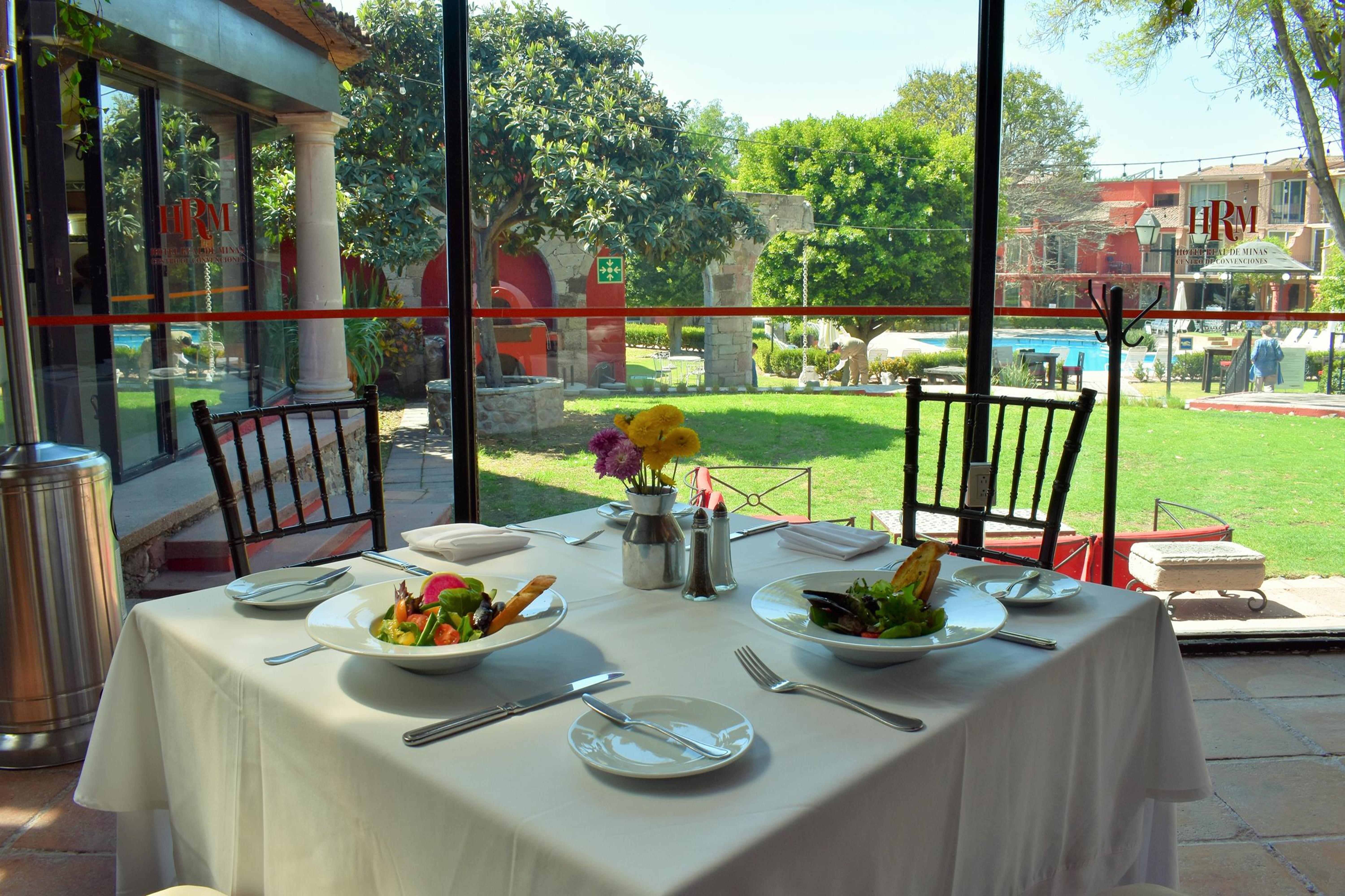 Real De Minas San Miguel De Allende Ngoại thất bức ảnh Restaurant