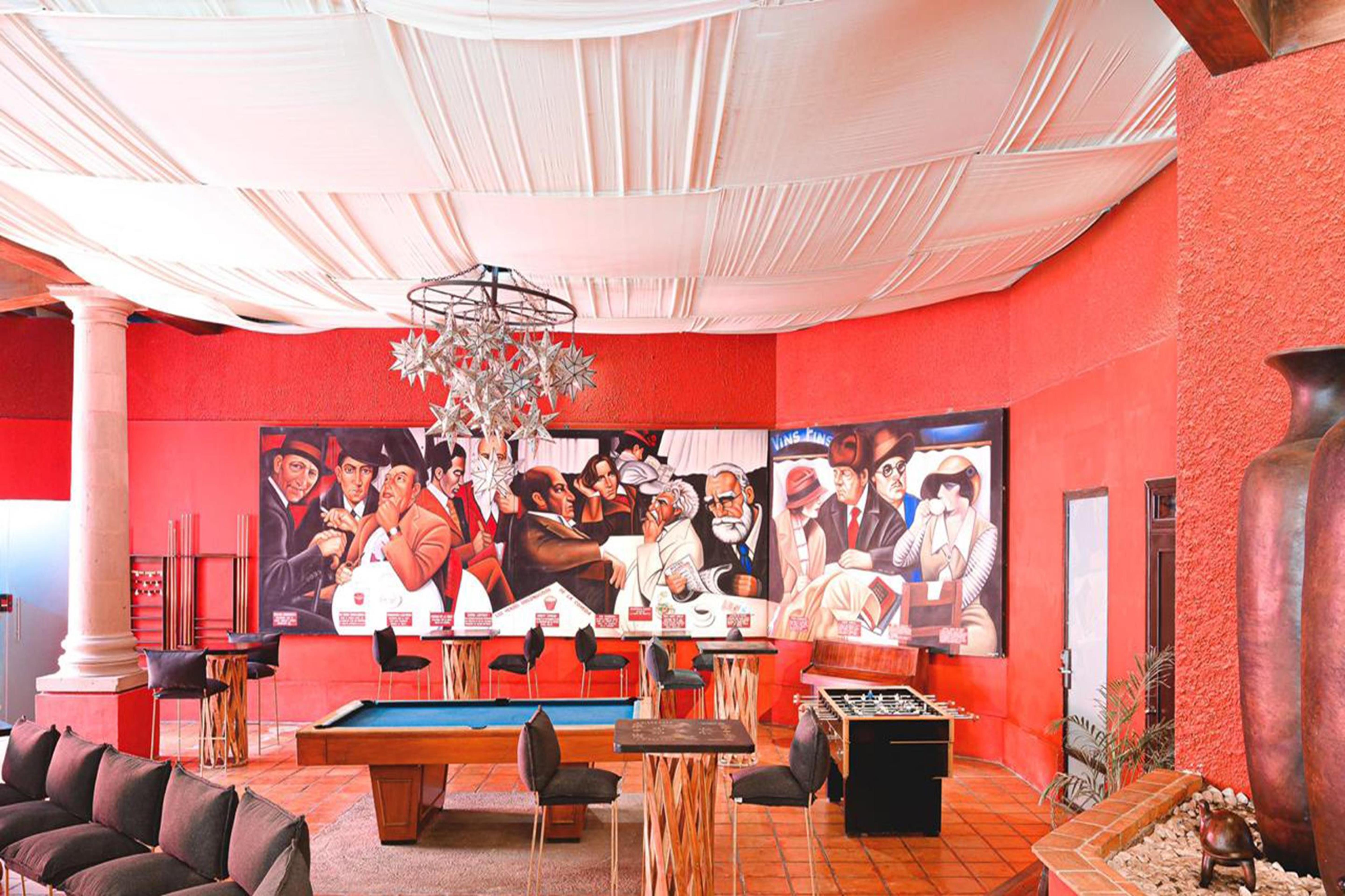 Real De Minas San Miguel De Allende Ngoại thất bức ảnh The interior of the clubhouse